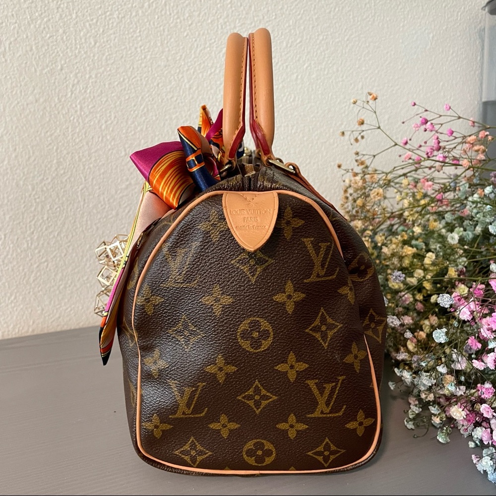πAUTHENTIC Louis Vuitton Speedy 25 π - Picture 4 of 12